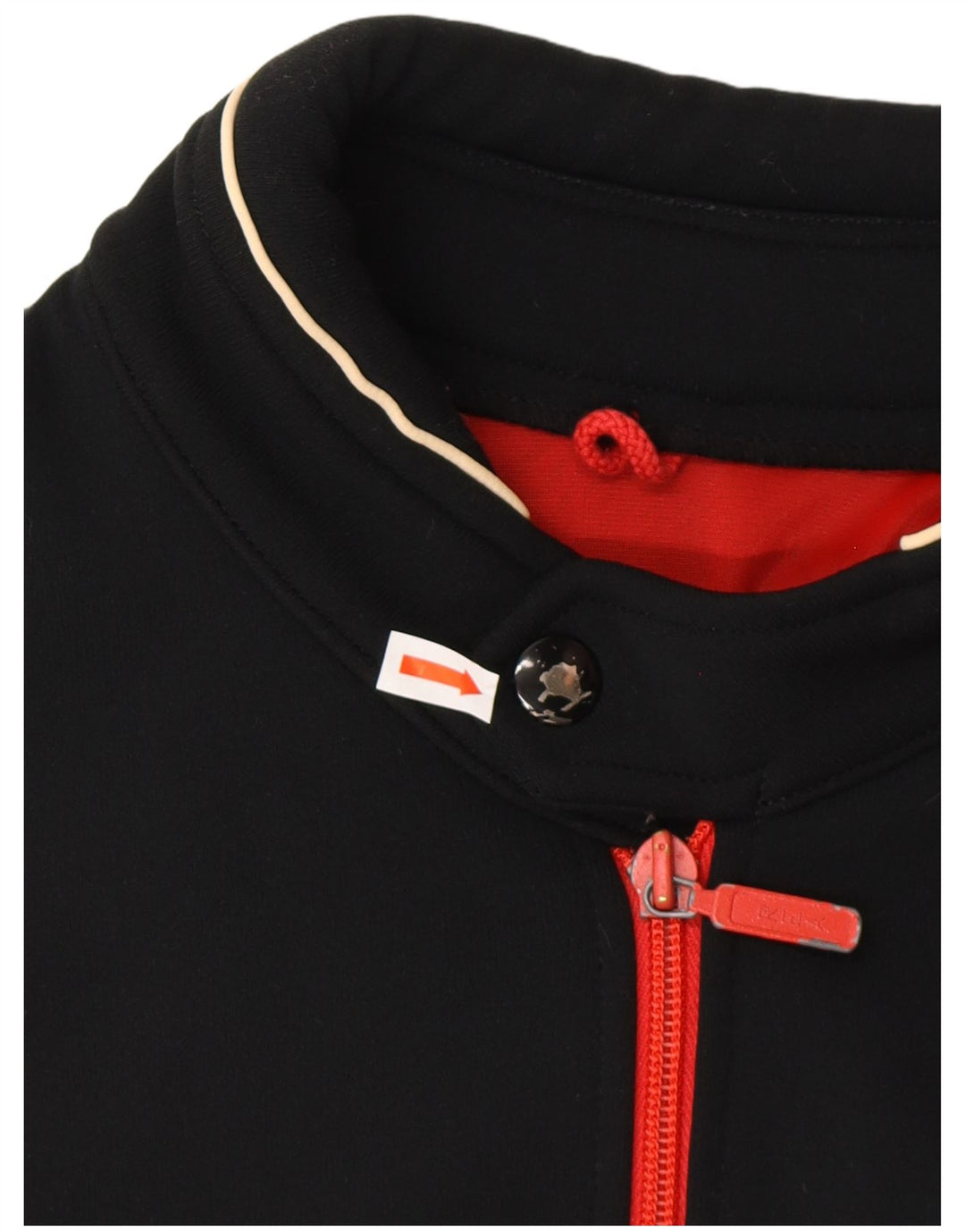 Jachetă de trening pentru bărbați VINTAGE EU 50 Medium Red Colorblock Retro