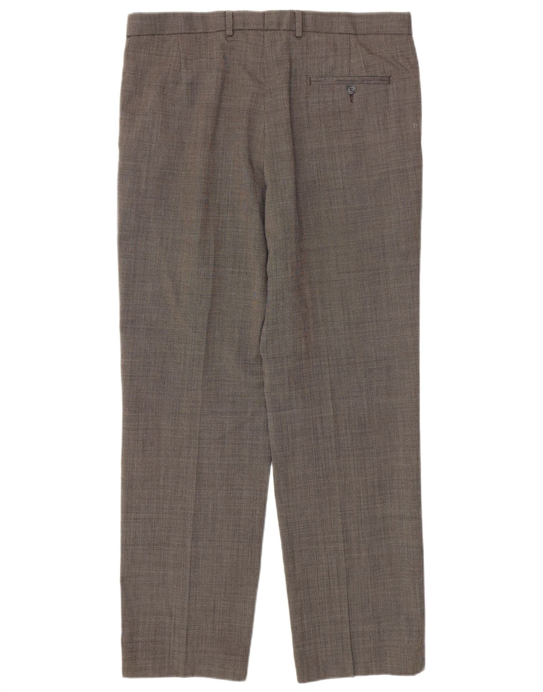 Pantaloni casual pentru bărbați Marks & Spencer, cu ajustare normală, L36 L31, poliester gri