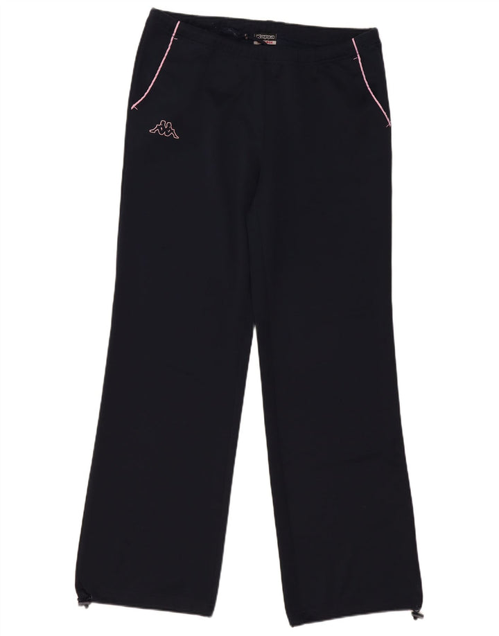 Pantaloni de trening Kappa pentru femei UK 18 XL Bleumarin Poliester