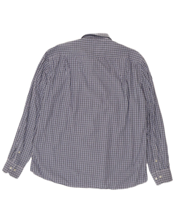 Cămașă pentru bărbați Lotto Mărimea 45/46 2XL Blue Gingham