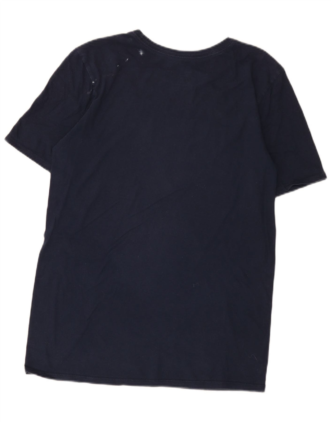 Tricou cu croi atletic Nike pentru bărbați Top mic din bumbac bleumarin