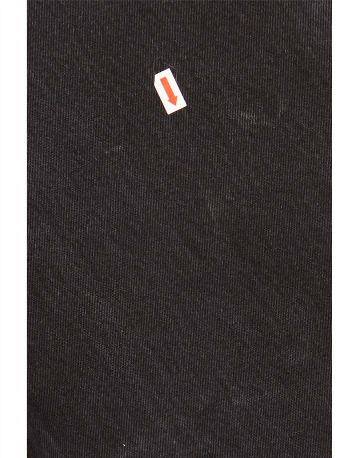 Blugi drepti pentru bărbați LEVI'S 501 W34 L34 bumbac negru