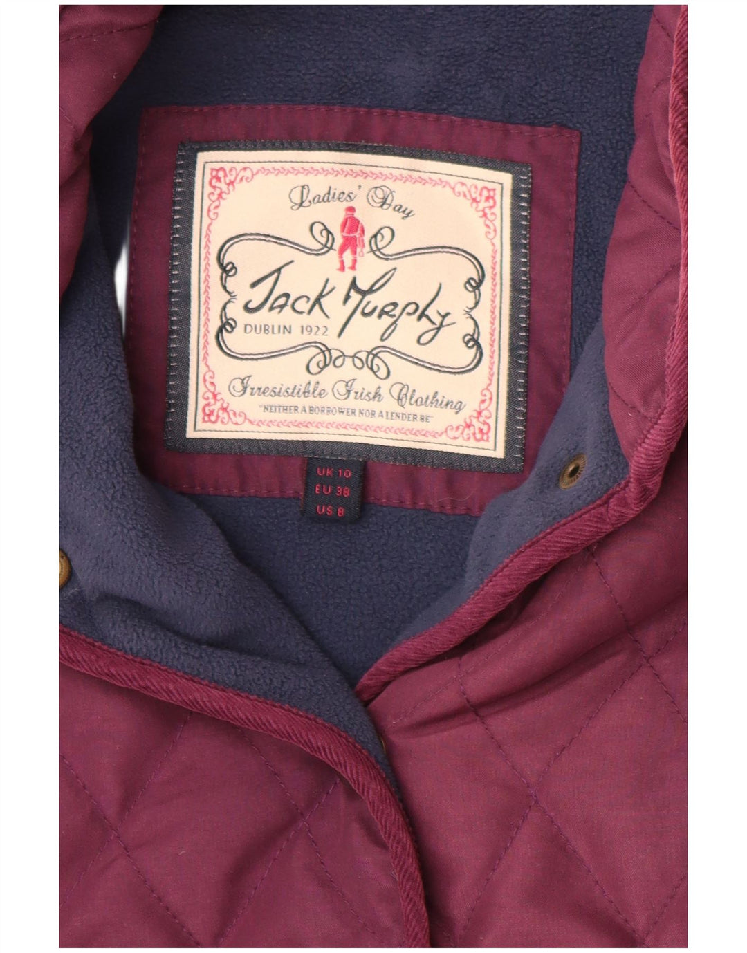 Jachetă matlasată pentru femei JACK MURPHY UK 10 Poliester violet mic