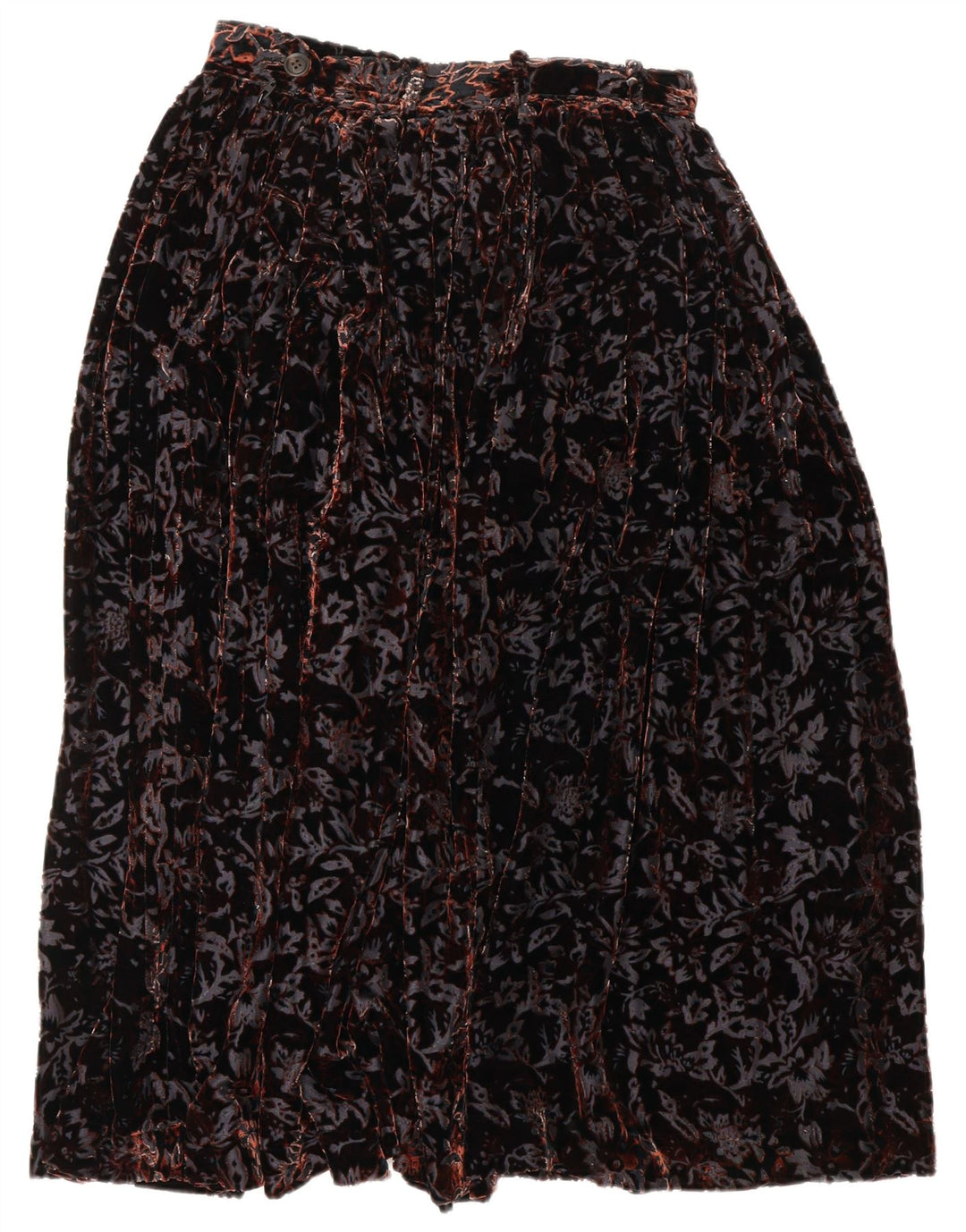 ALBERTO ASPESI Womens High Waist Flared Skirt IT 44 Medium W26 Black Vintage Alberto Aspesi and Second-Hand Alberto Aspesi from Messina Hembry 