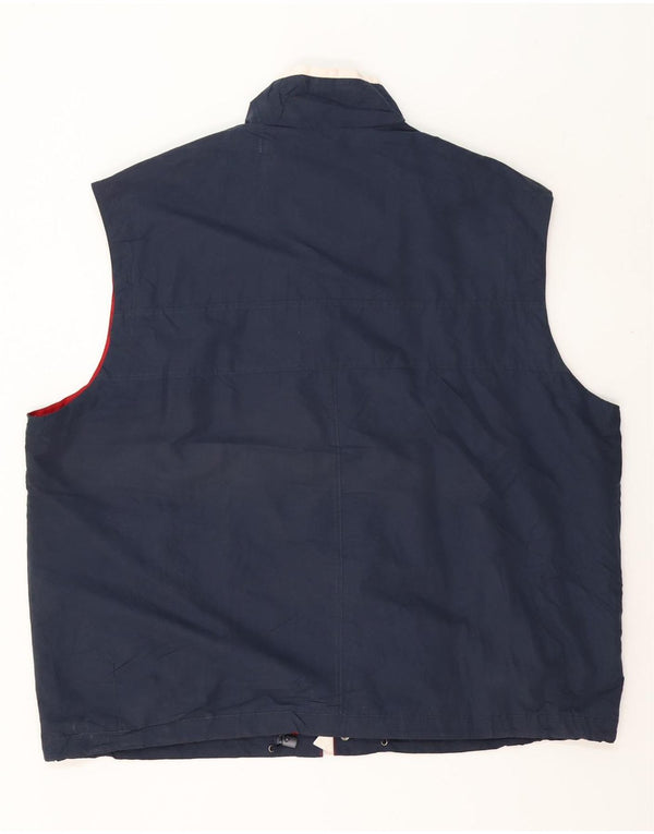 Gilet pentru bărbați Wampum UK 48 5XL bleumarin poliester