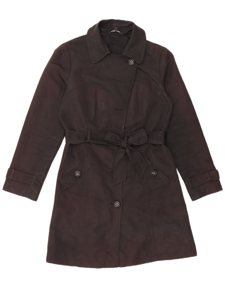 Trench pentru femei Marks & Spencer UK 10 Poliester negru mic