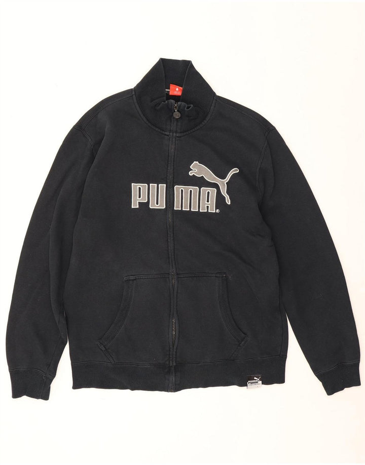 Jachetă de trening grafică Puma pentru bărbați, mare, neagră