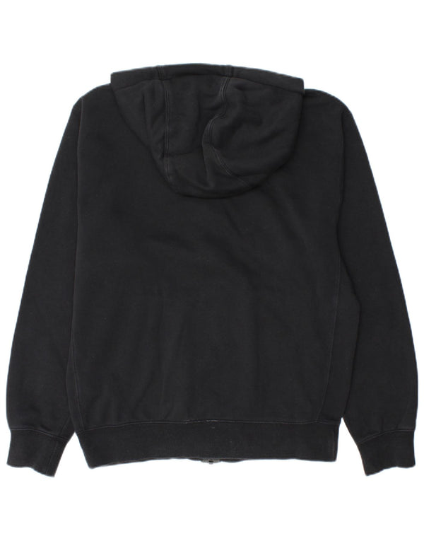 Pulover NIKE pentru bărbați, cu fermoar, bumbac mic, negru