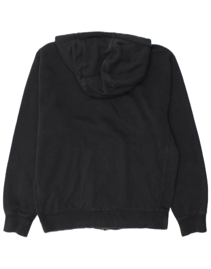 Pulover NIKE pentru bărbați, cu fermoar, bumbac mic, negru