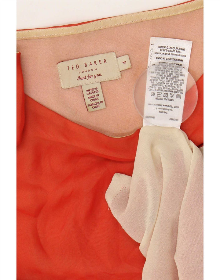 Vestă pentru femei Ted Baker Mărimea 4 Poliester portocaliu mare
