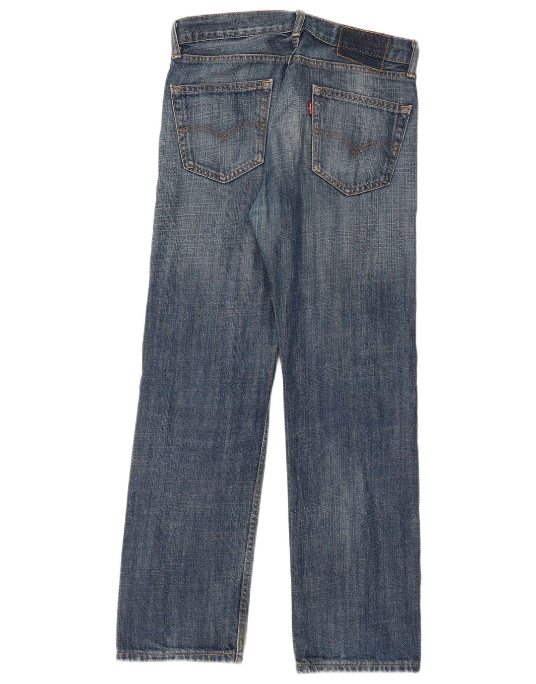 Blugi drepti pentru femei Levi's W30 L30 bumbac bleumarin