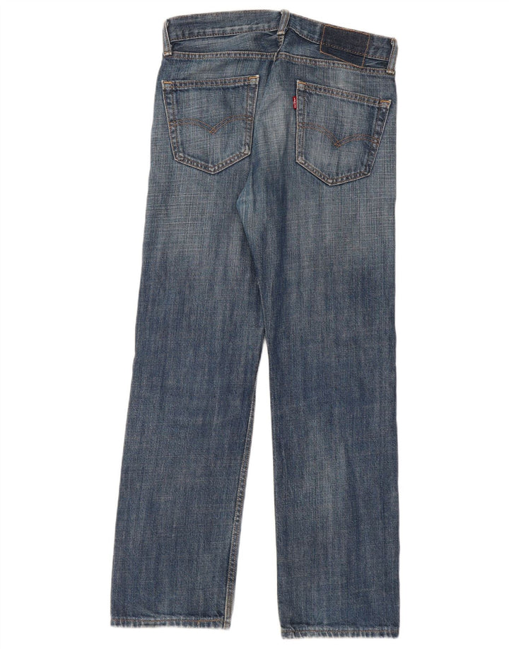 Blugi drepti pentru femei Levi's W30 L30 bumbac bleumarin