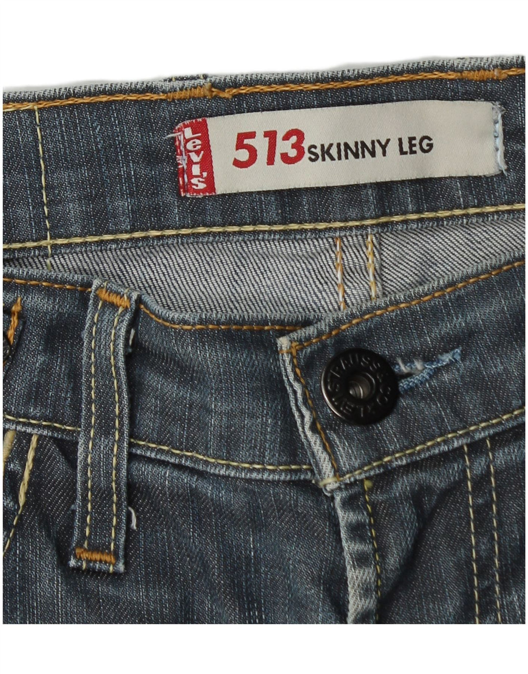 Blugi skinny 513 pentru femei LEVI'S W32 L35 albastru