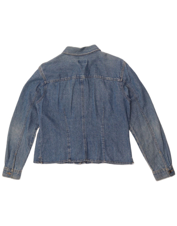 Cămașă din blugi pentru femei Liz Claiborne UK 16, mare, albastru, bumbac