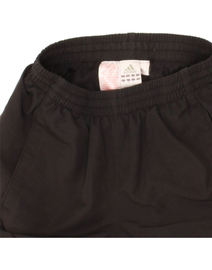 ADIDAS Boys Climalite Sport Shorts 13-14 Years Large Black Polyester Vintage Adidas and Second-Hand Adidas from Messina Hembry 