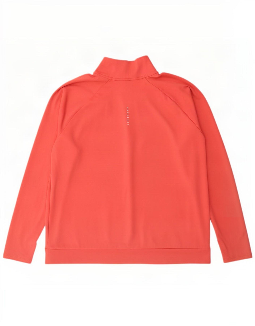 Top de trening Nike Dri Fit, cu fermoar și gât, pentru femei, UK 18 XL, poliester roz