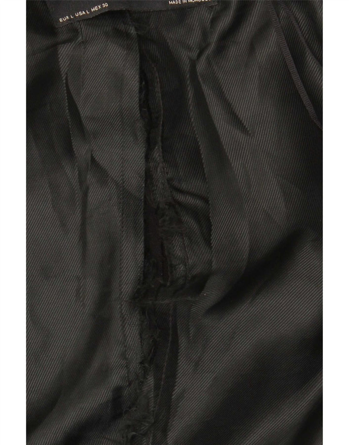 Jachetă Blazer pentru femei Zara UK 16, mare, negru, poliester