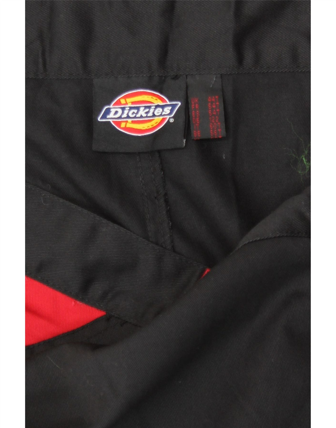 Pantaloni cargo drepti pentru bărbați Dickies W44 L31 Poliester color bloc negru
