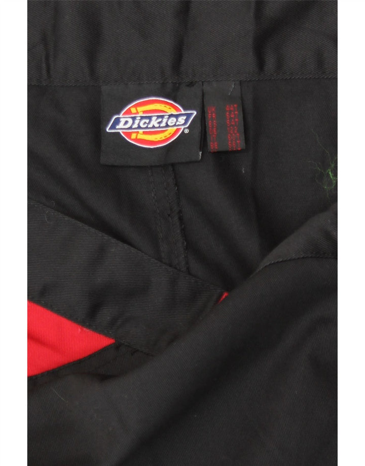 Pantaloni cargo drepti pentru bărbați Dickies W44 L31 Poliester color bloc negru