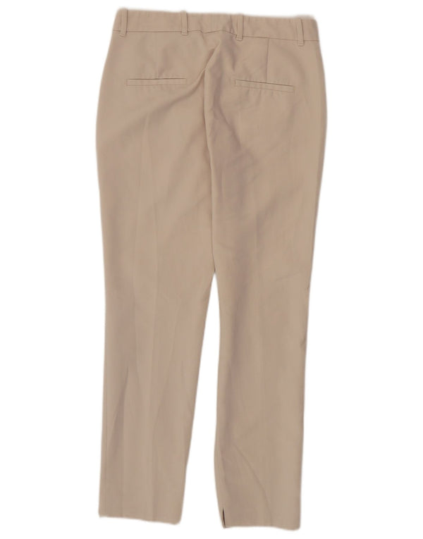 Pantaloni chino slim pentru femei Zara XS W24 L27 Bej