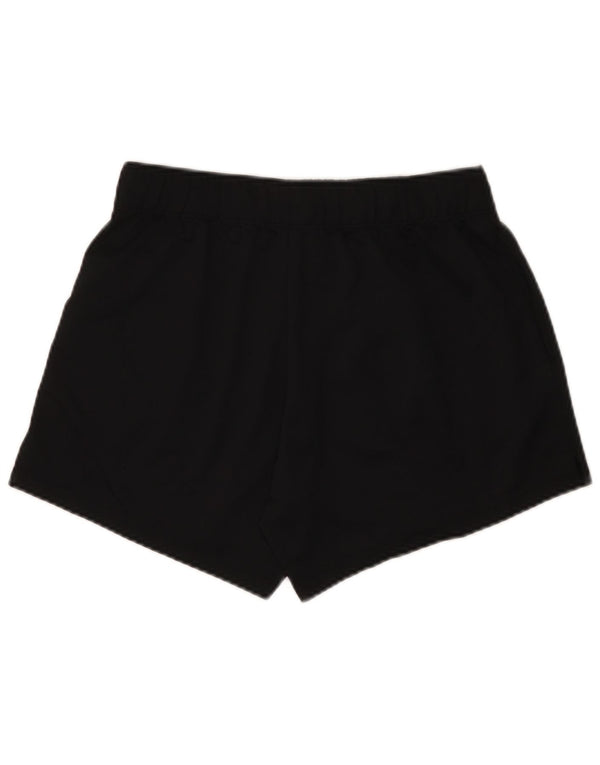 Pantaloni scurți sport Nike Dri Fit pentru femei UK 16, mari, negru, poliester