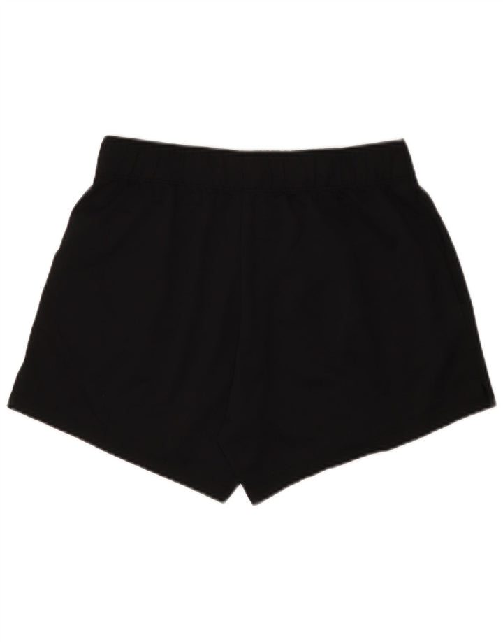 Pantaloni scurți sport Nike Dri Fit pentru femei UK 16, mari, negru, poliester