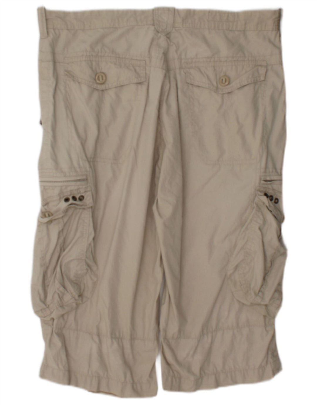 Pantaloni scurți pentru bărbați Marks & Spencer Blue Harbour Cargo W36, mare, bej, bumbac
