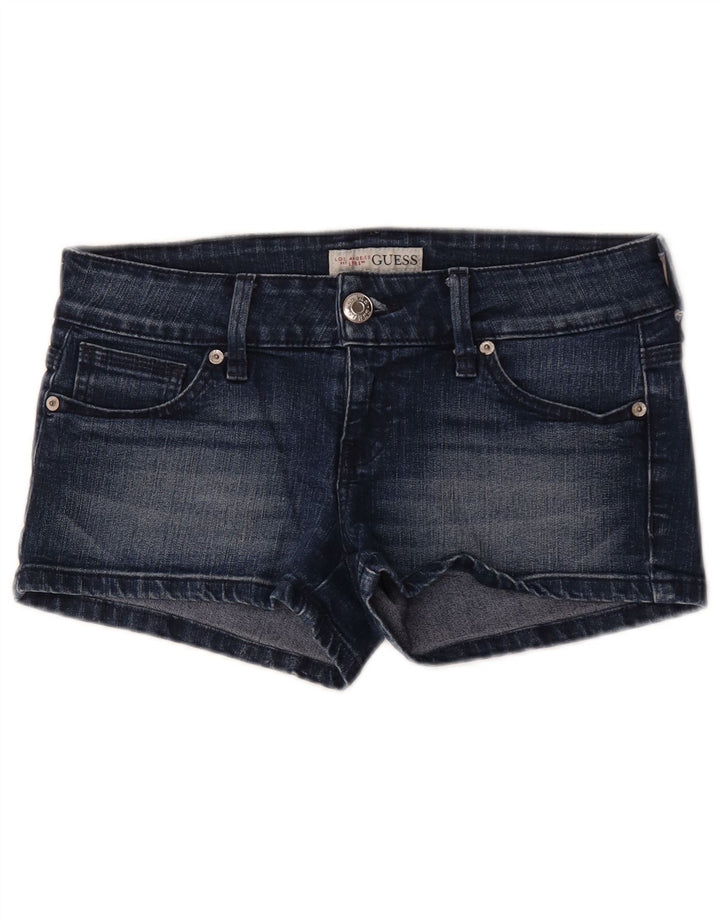 Pantaloni scurți Guess Denim W29 Medium Blue Bumbac
