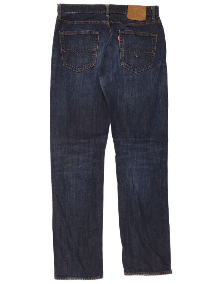 Blugi drepti pentru bărbați Levi's 514 W33 L34 bleumarin
