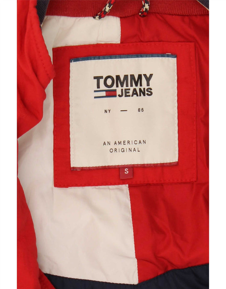 Jachetă bomber pentru bărbați Tommy Hilfiger UK 36 Poliamidă roșie mică