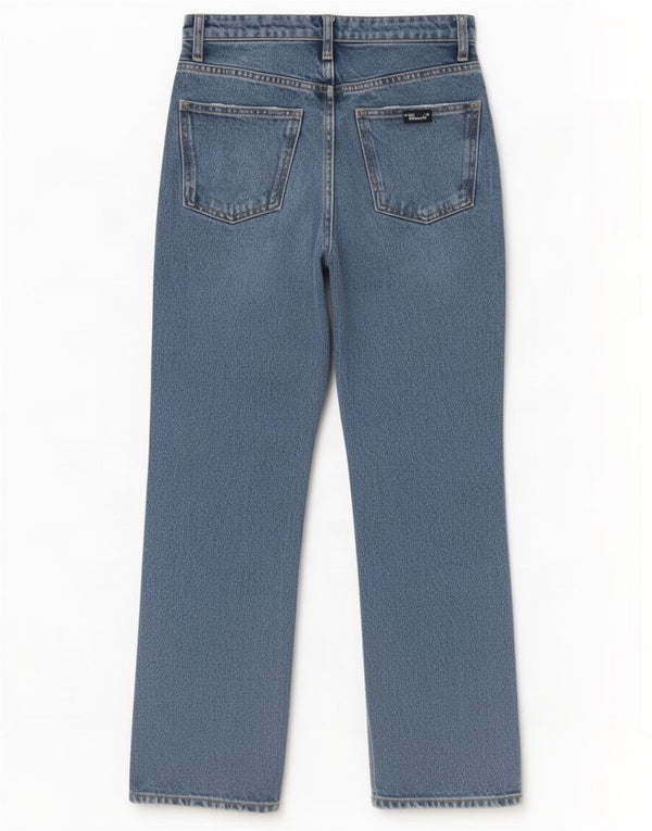 Blugi Zara Femei Bootcut EU 36 XS W26 L26 Albastru Bumbac