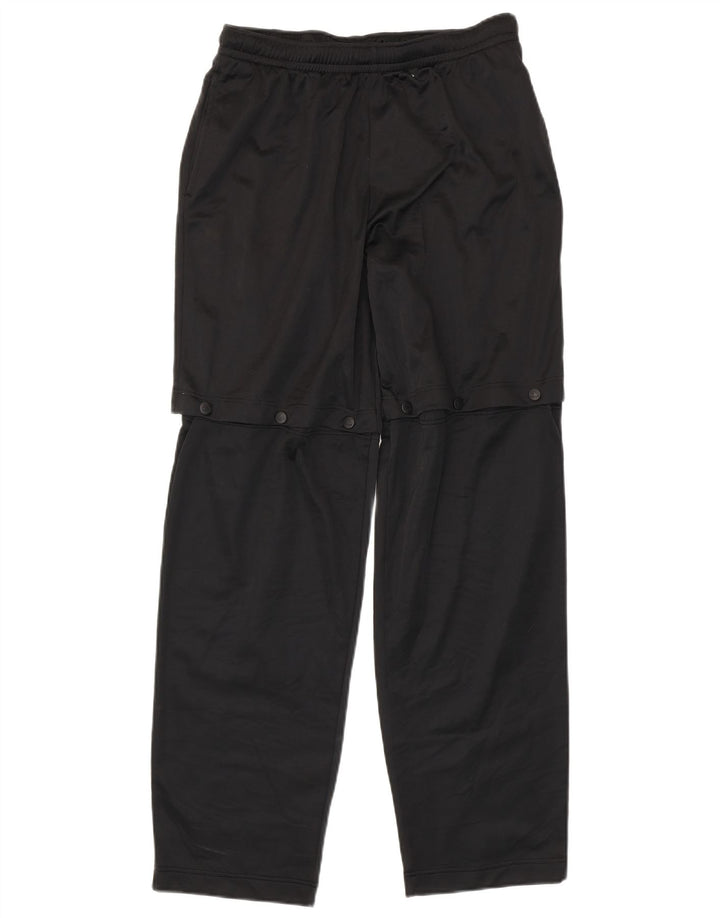 Pantaloni de trening cu grafică pentru bărbați Kappa, poliester negru mare
