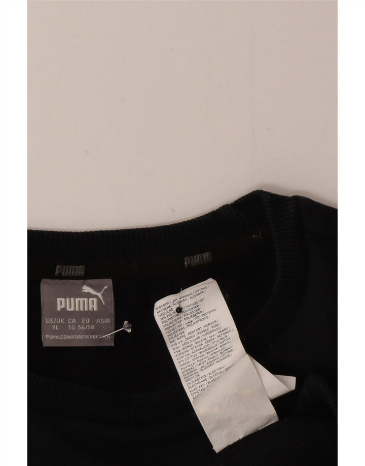 Pulover pentru bărbați Puma Jumper XL bumbac negru