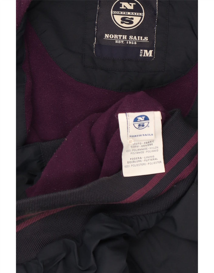 Jachetă bomber cu glugă North Sails pentru bărbați UK 38 Medium Bleumarin Poliamidă