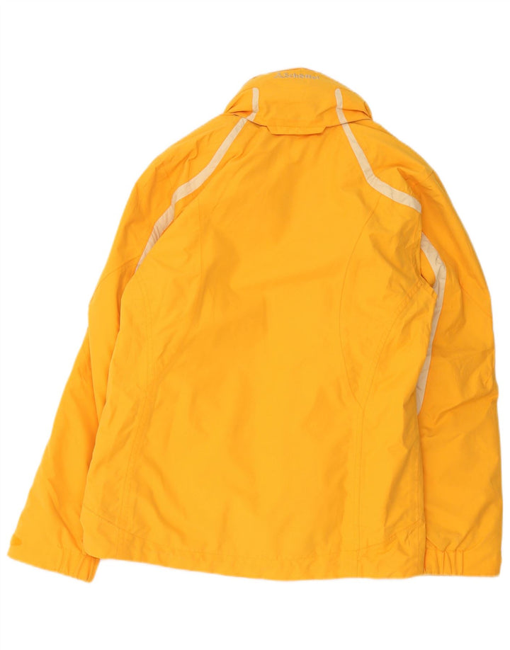 Jachetă de vânt pentru femei Schoffel UK 8, poliester galben mic