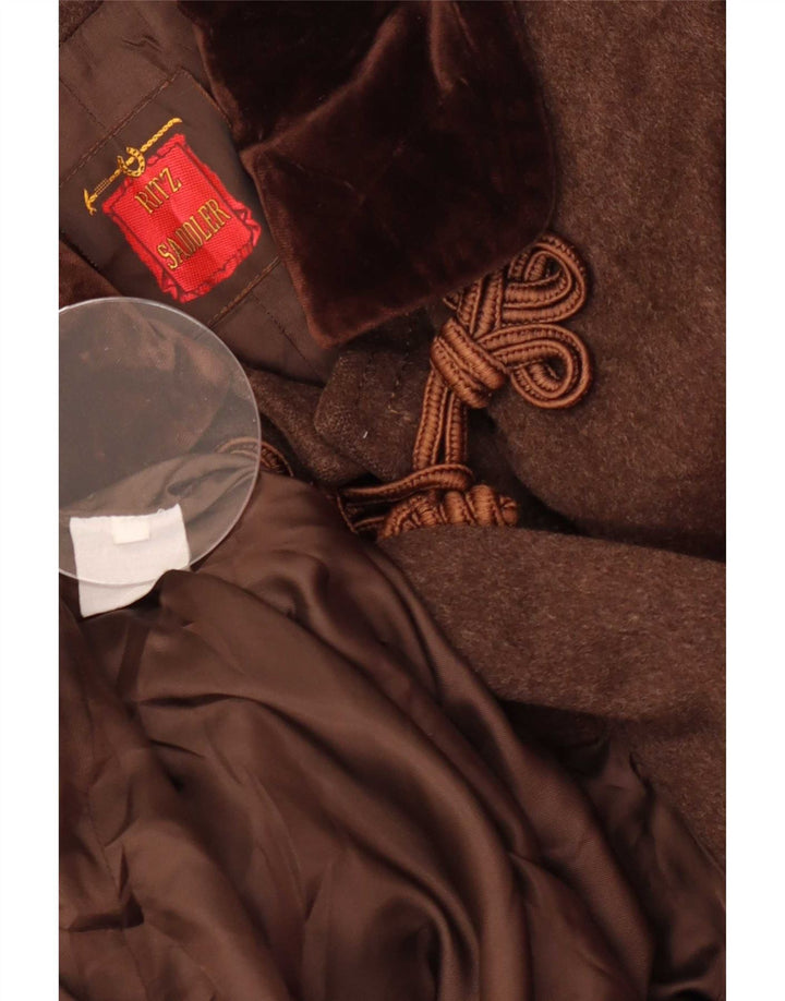 Ritz Saddler Trachten Supradimensionat Duffle Coat EU 40 Maro Mediu