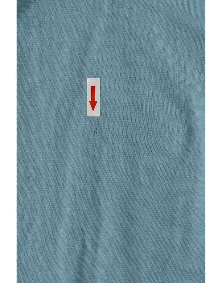Pulover adidas pentru femei UK 10 mic, albastru, bumbac