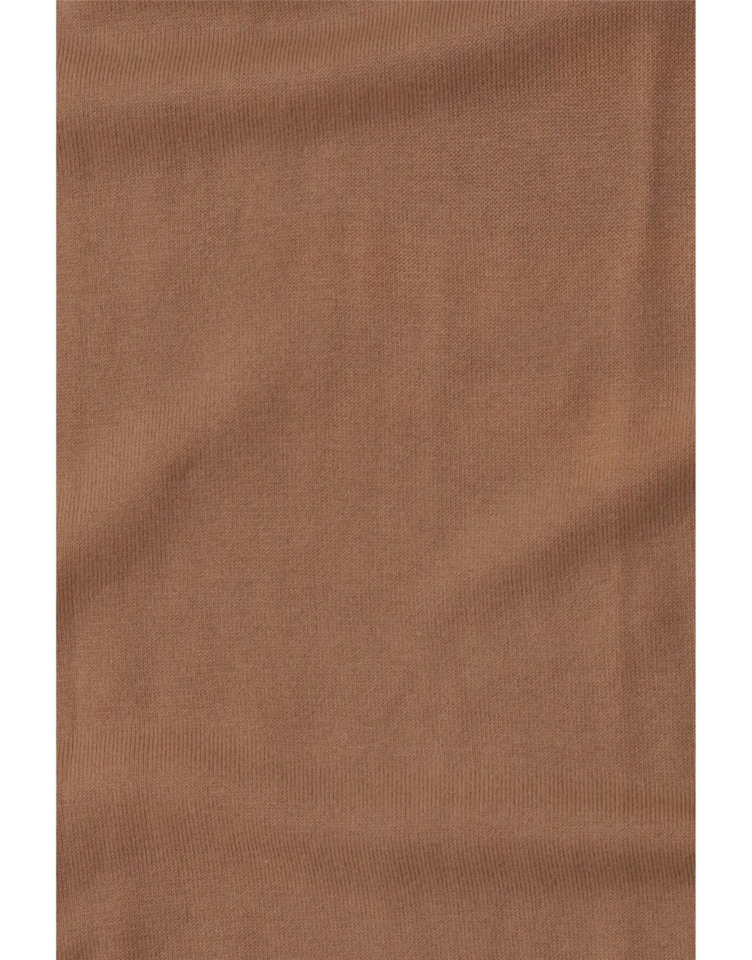 Pulover de damă BENETTON, slim fit, cu gâtul turn, bumbac mare, bej, UK 14