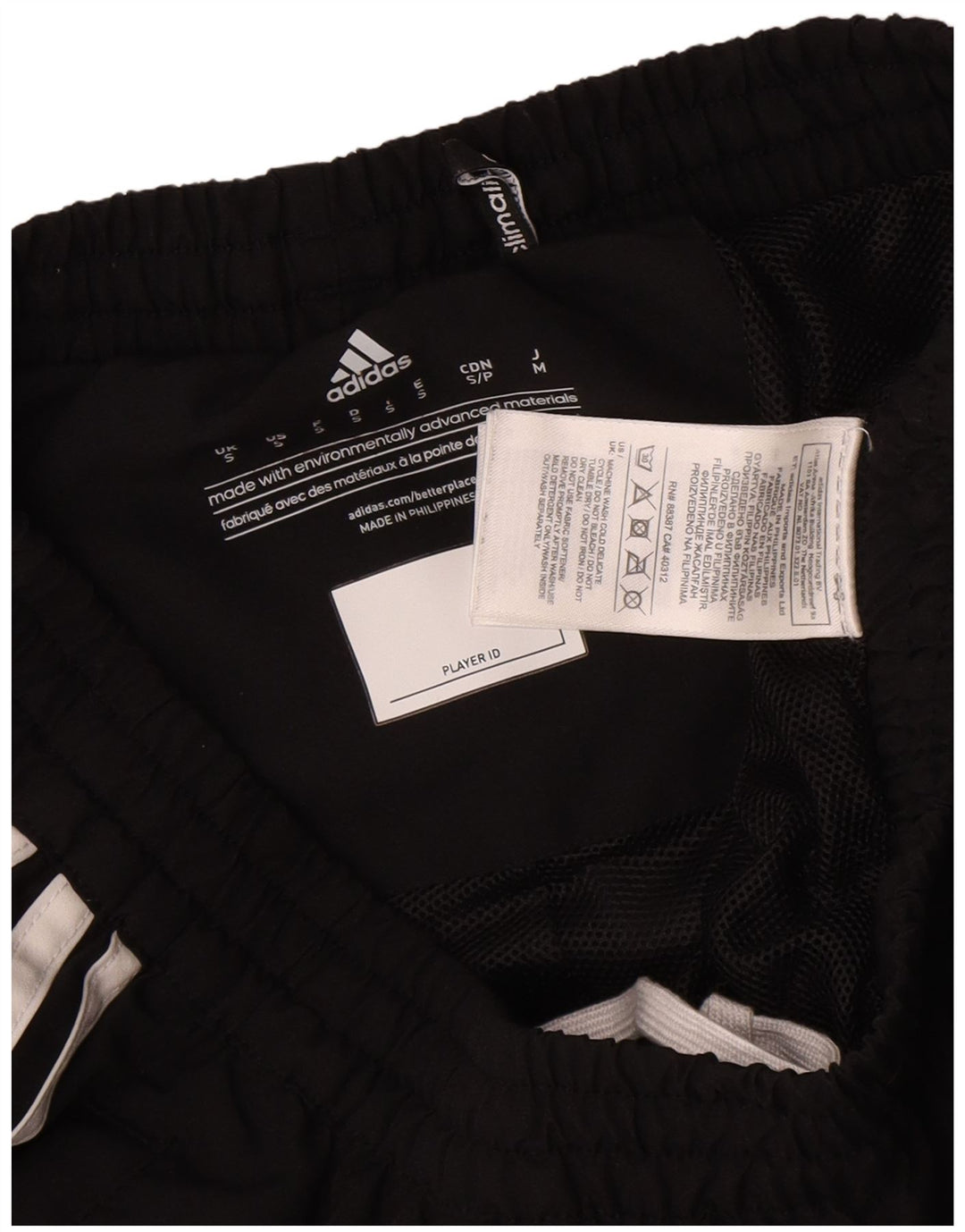 Pantaloni de trening Climalite ADIDAS pentru bărbați, poliester negru mic