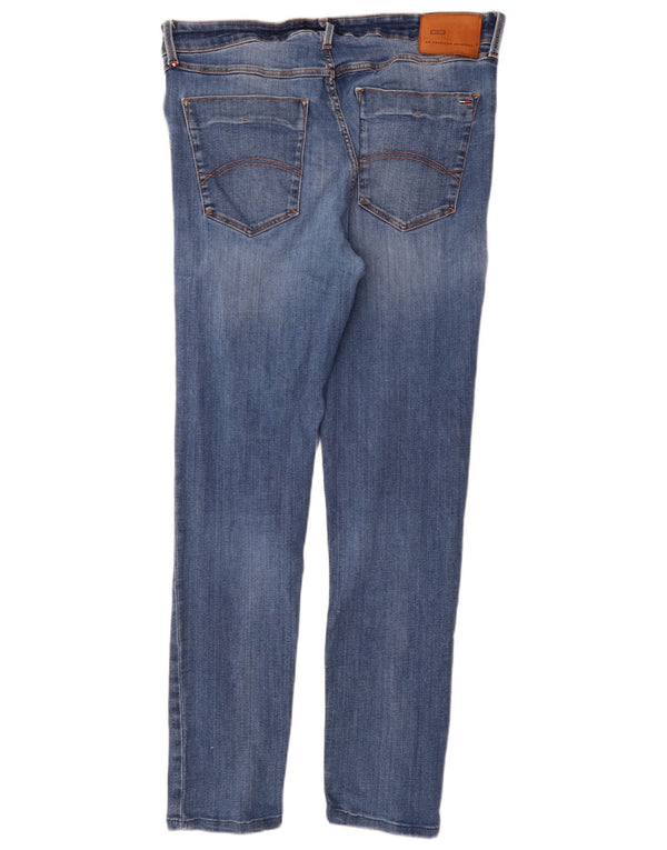 Blugi skinny pentru bărbați Tommy Hilfiger W34 L31 bumbac albastru