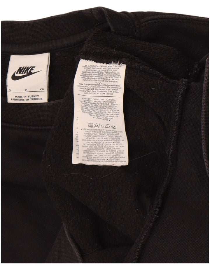 Hanorac grafic pentru bărbați Nike Pulover mic, negru, bumbac