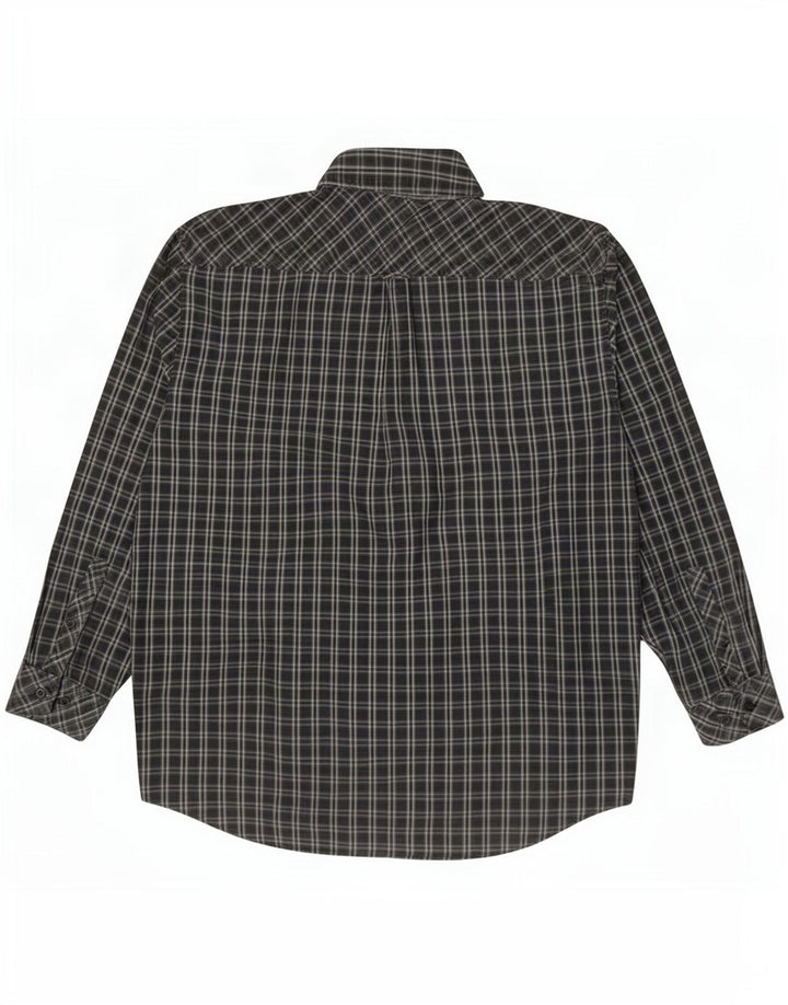 Cămașă pentru bărbați Ben Sherman 2XL, bumbac cu carouri gri
