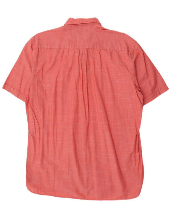 Cămașă cu mânecă scurtă pentru bărbați Bugatti Mărimea 41/42 Roz mare