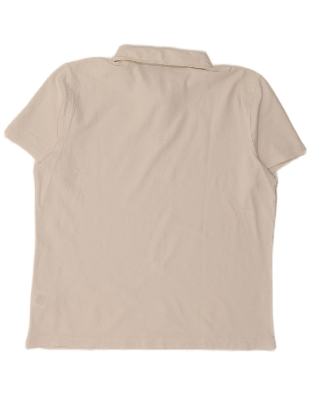 Tricou polo pentru bărbați K-WAY, bumbac alb XL