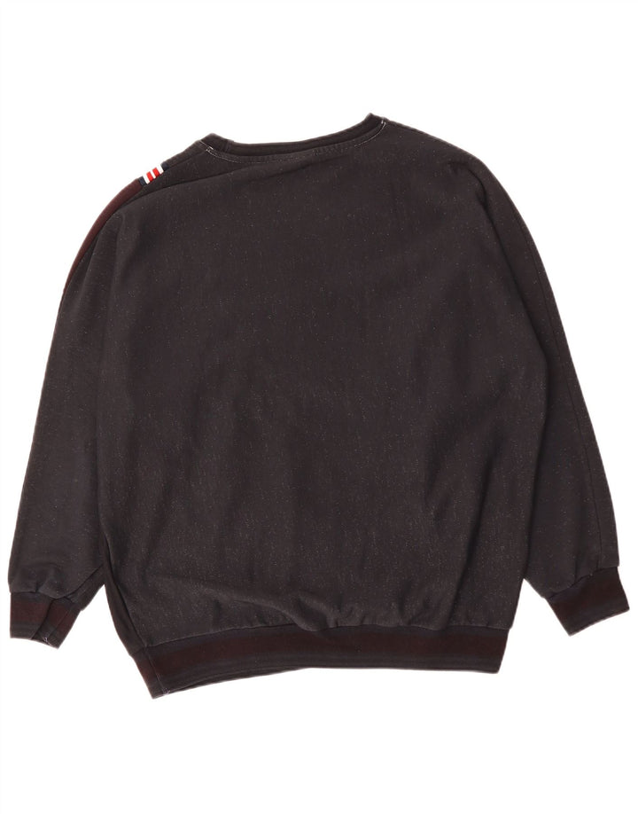 Hanorac grafic pentru bărbați ELLESSE Pulover mare, albastru bleumarin, bumbac color bloc