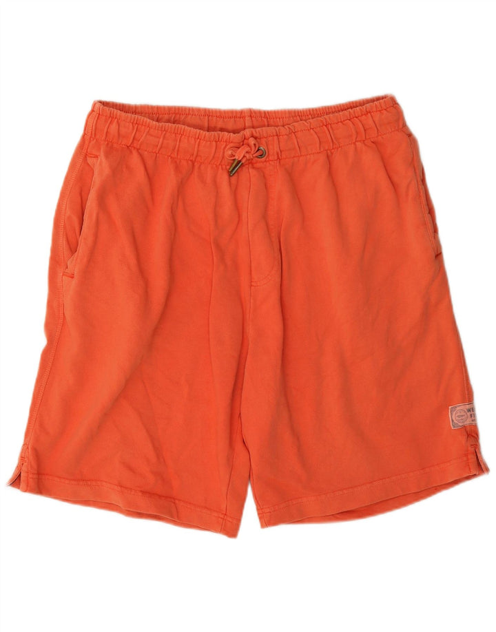 Pantaloni scurți sport pentru bărbați Weird Fish, portocaliu mare