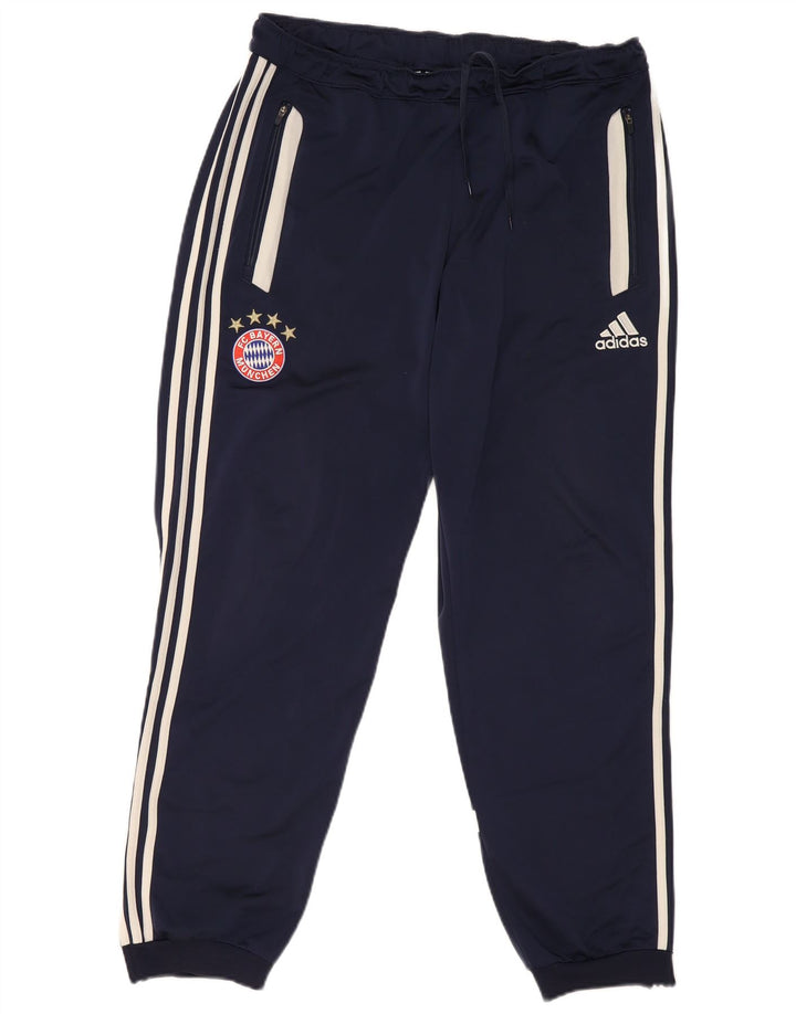 Pantaloni de trening ADIDAS pentru bărbați Joggeri UK 44/46 Large W36 L32 Bleumarin