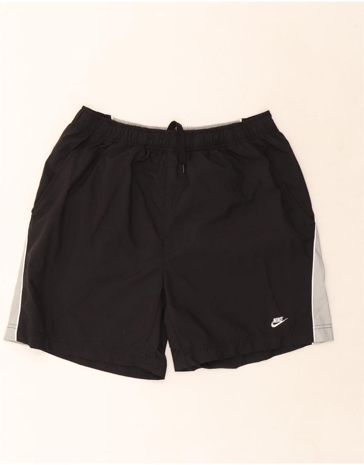 Pantaloni scurți sport Nike pentru bărbați XL, negru, poliester color bloc
