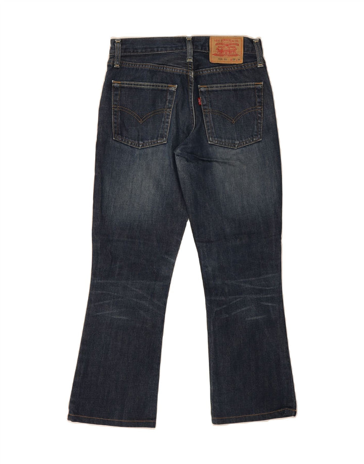 LEVI'S Mens 525 Straight Jeans W29 L26 Navy Blue Cotton Vintage Levi's and Second-Hand Levi's from Messina Hembry 