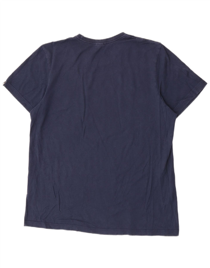 Tricou grafic pentru bărbați Adidas Top mare bleumarin